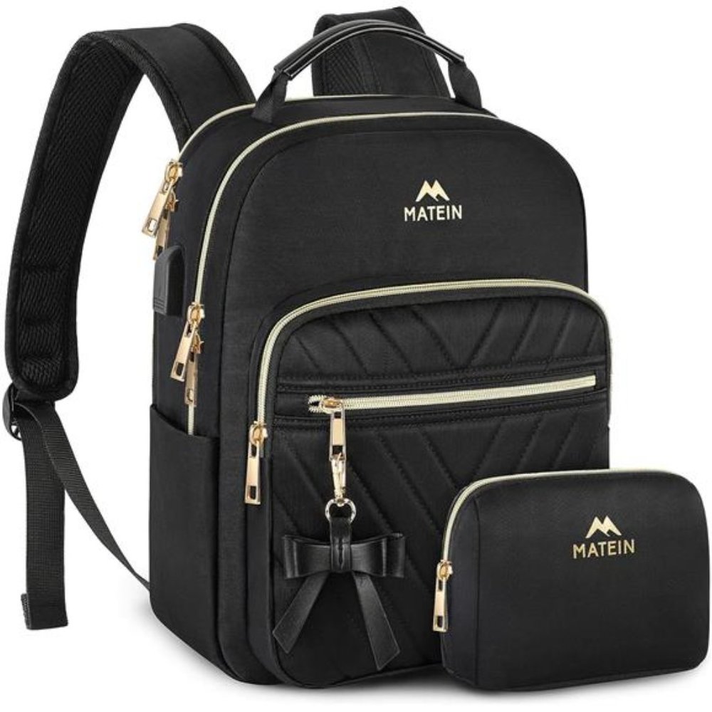 Mini Backpack Women Waterproof Stylish Daypack Purse Shoulder Bag w USB  Port